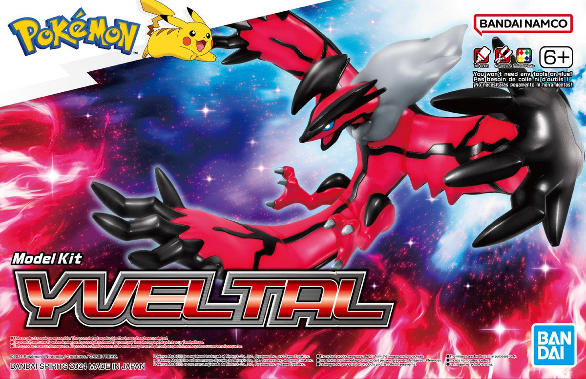 Bandai Pokemon Model Kit - Yveltal-2