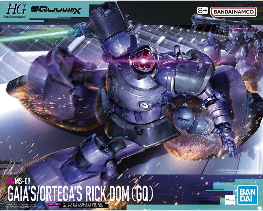 HGGQ Gaia's/Ortega's Rick Dom 1/144-2