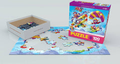 Eurographics Go Girls Go! Pilots 100-Piece Puzzle - Ages 5+-3