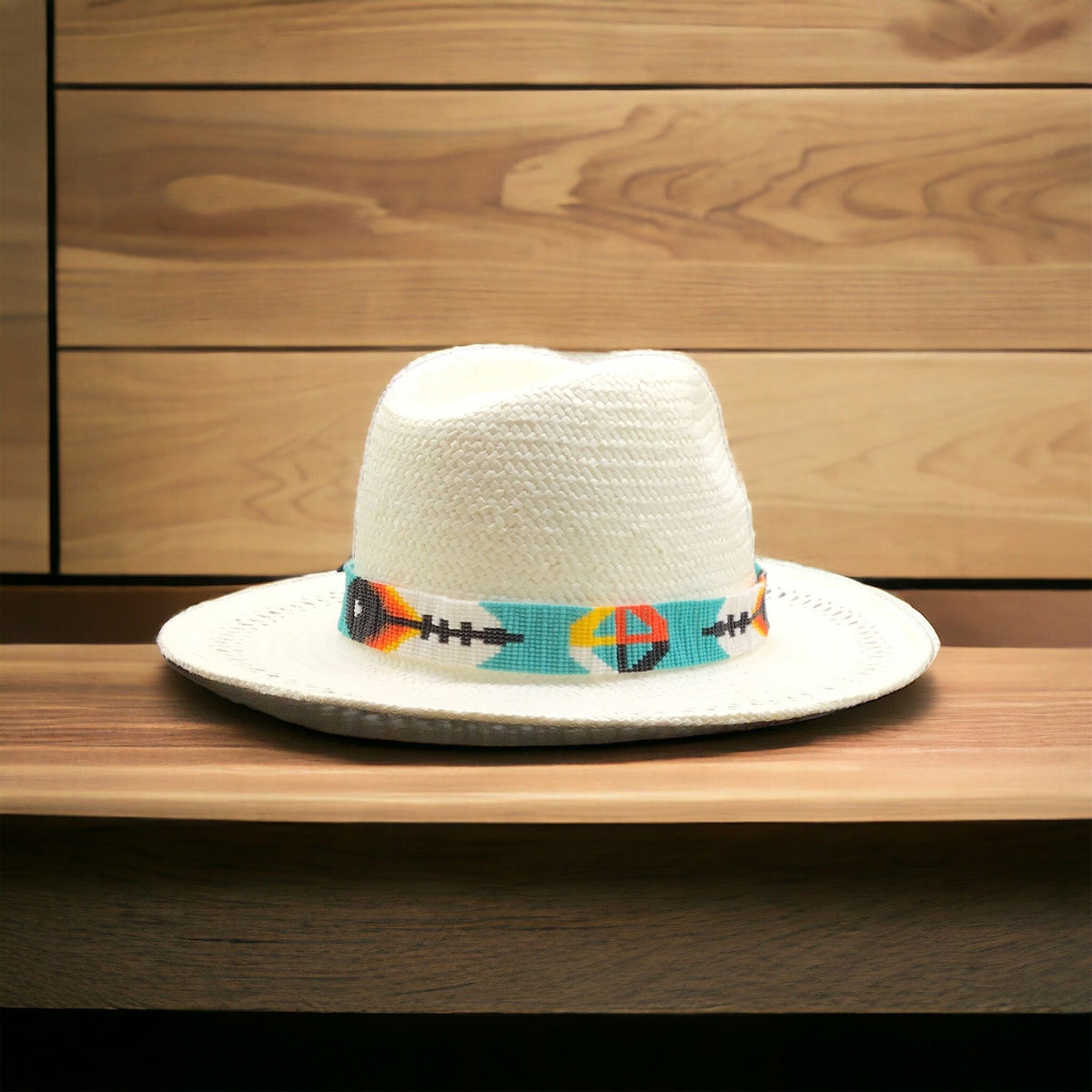 Beaded Turquoise Hatbands-2