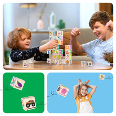 PicassoTiles 36pc 1" Magnetic Cubes Set - Ages 3+-8