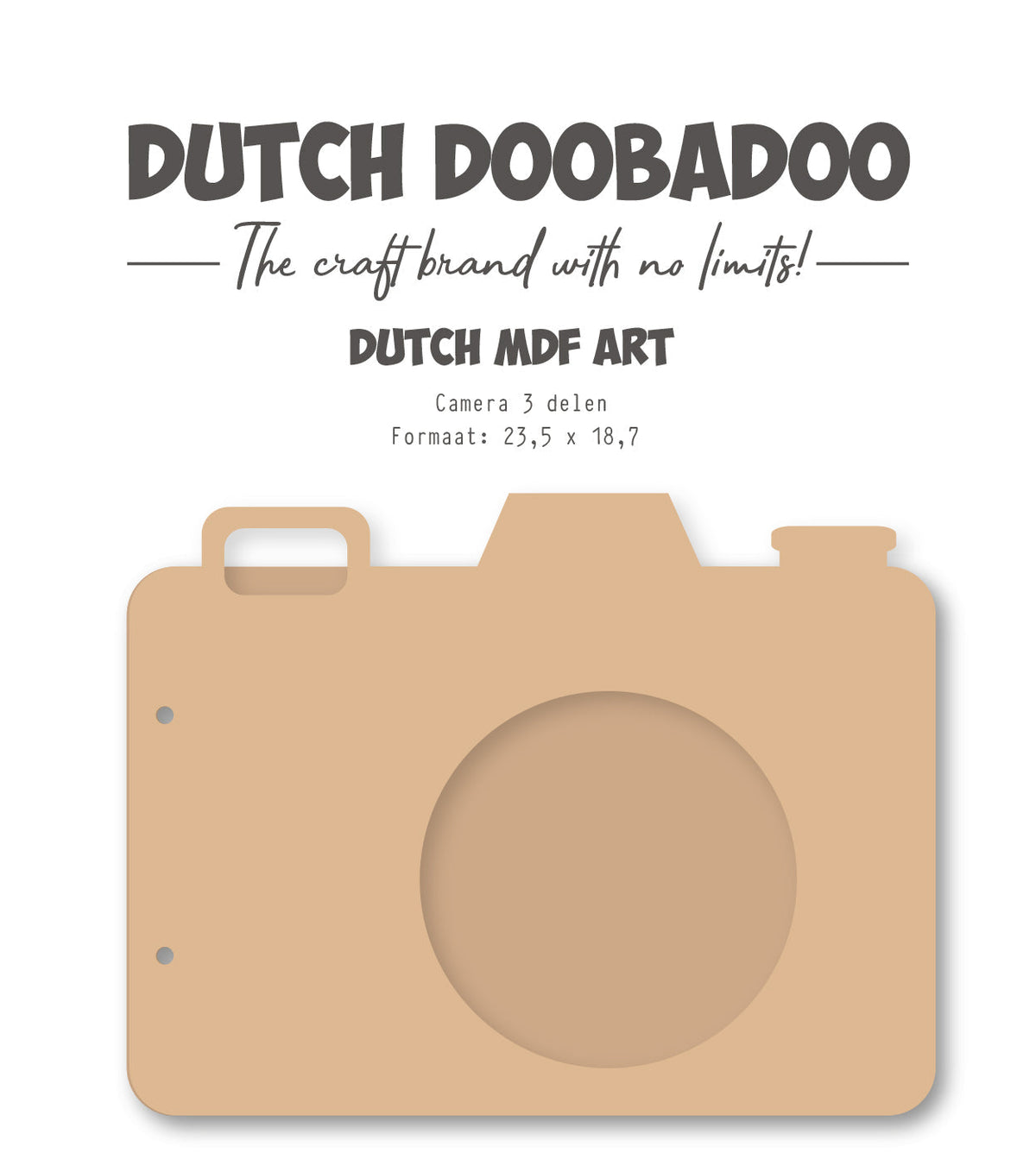 Dutch Doobadoo DDBD MDF 3mm Camera Album-1