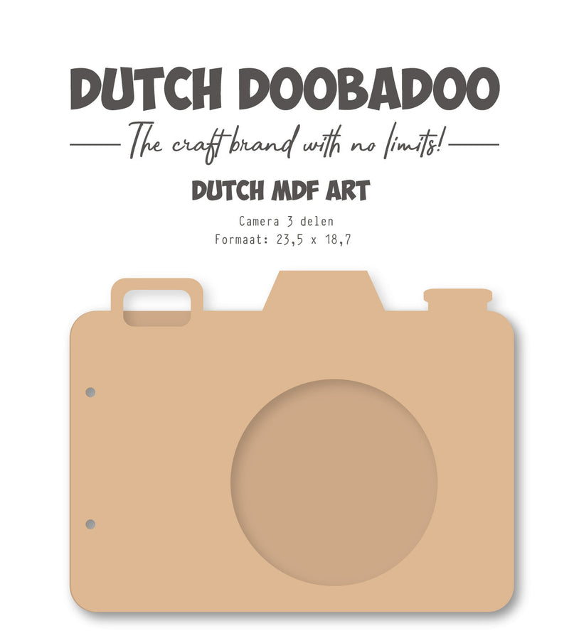 Dutch Doobadoo DDBD MDF 3mm Camera Album-1
