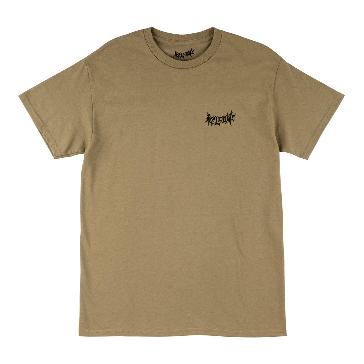 Welcome 'Twin Vamp' Tee - Olive-1