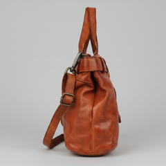 MET Premium Leather Shoulder Bag. Elegant Multi-Compartment Handbag-4