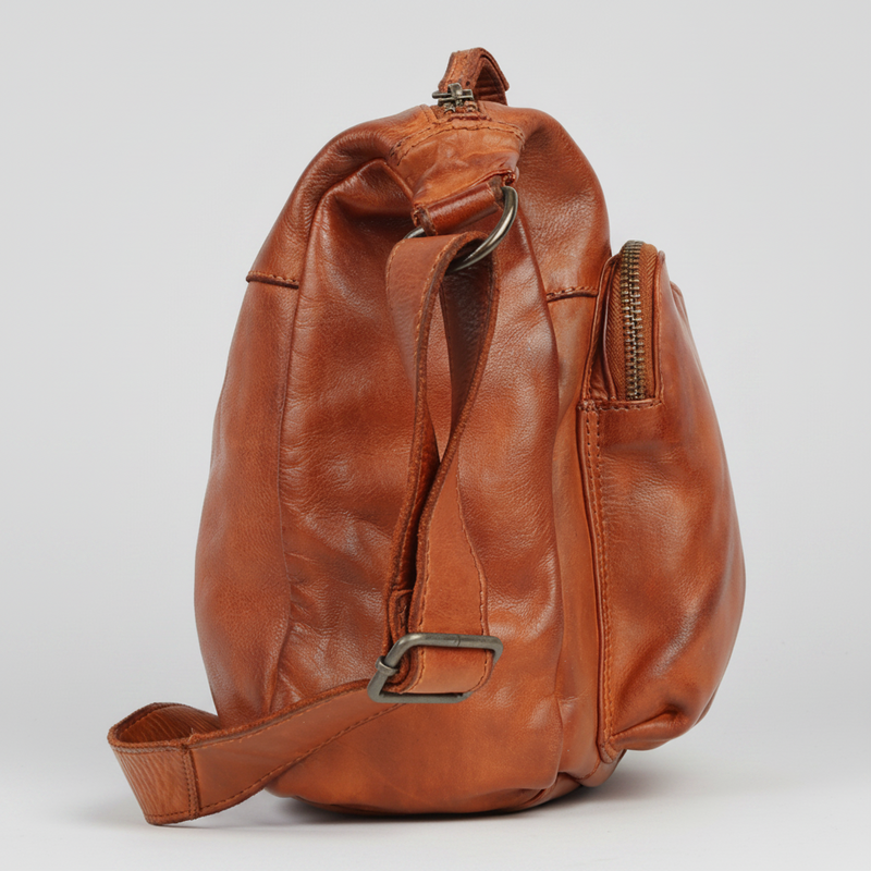 MET Premium Leather Crossbody Bag. Utility Organizer Messenger-3