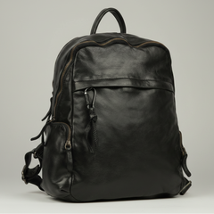 MET Premium Leather Backpack. Urban Rucksack-9