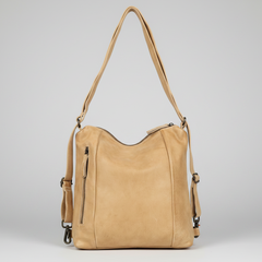 MET Premium Leather Shoulder Bag. Convertible Bag Transformer-2