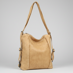 MET Premium Leather Shoulder Bag. Convertible Bag Transformer-1