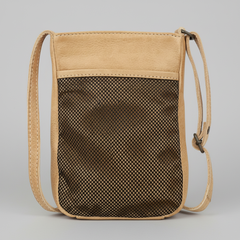 MET Premium Leather Small Crossbody Bag. Compact Urban Tech Pouch-2