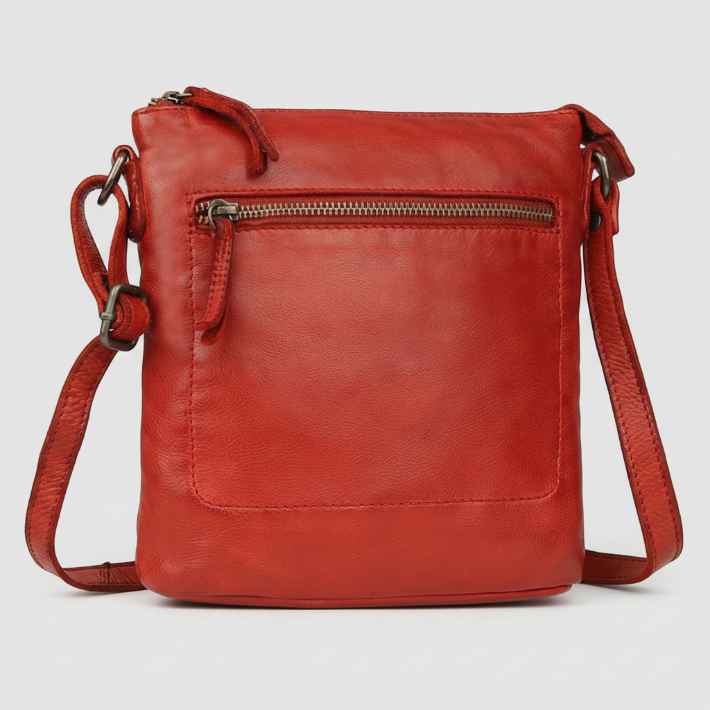MET Premium Leather Crossbody Bag Small Travel Purse with Multi Pocket Organization-5