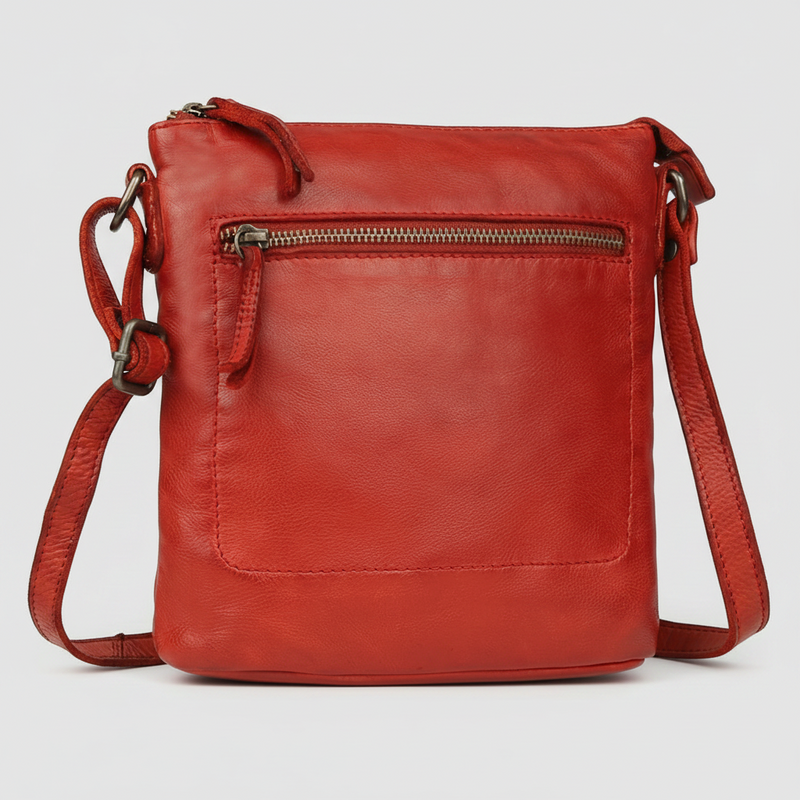 MET Premium Leather Crossbody Bag Small Travel Purse with Multi Pocket Organization-5