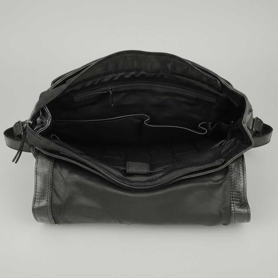 MET Premium Leather Backpack. Urban Rucksack-4