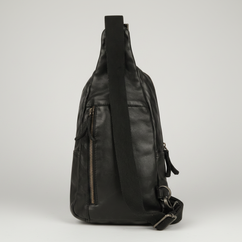 MET Off The Shoulder Leather Chest Bag Backpack-18