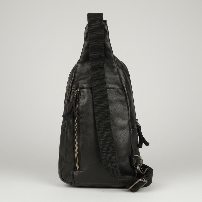 MET Off The Shoulder Leather Chest Bag Backpack-18