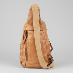 MET Off The Shoulder Leather Chest Bag Backpack-14