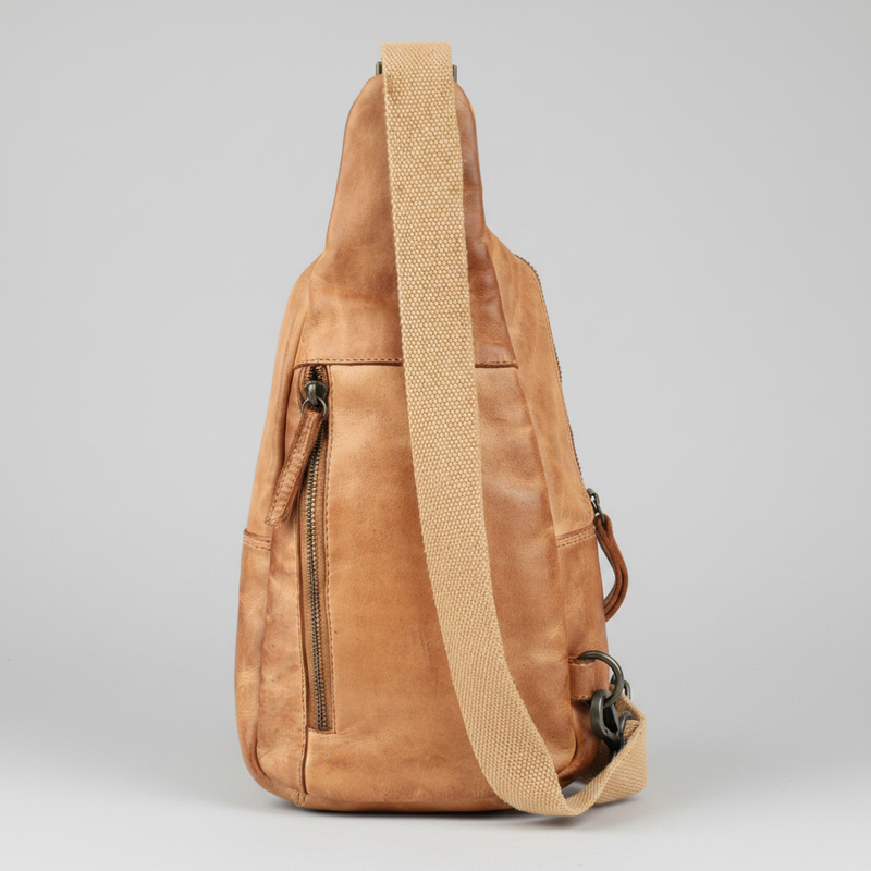 MET Off The Shoulder Leather Chest Bag Backpack-14