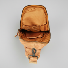 MET Off The Shoulder Leather Chest Bag Backpack-16