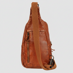 MET Off The Shoulder Leather Chest Bag Backpack-6