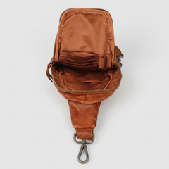 MET Off The Shoulder Leather Chest Bag Backpack-8
