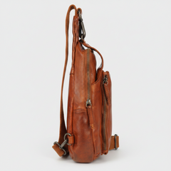 MET Off The Shoulder Leather Chest Bag Backpack-7