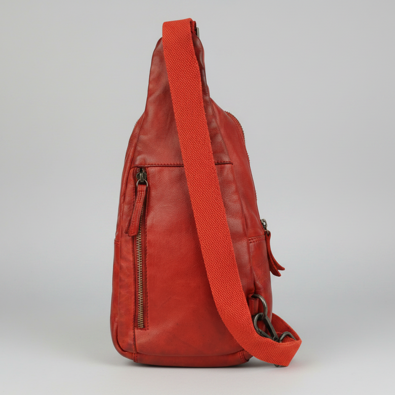 MET Off The Shoulder Leather Chest Bag Backpack-10