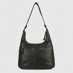MET Premium Leather Shoulder Bag. Everyday Urban Hobo-10