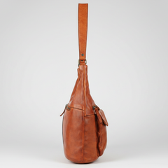 MET Premium Leather Shoulder Bag. Everyday Urban Hobo-3