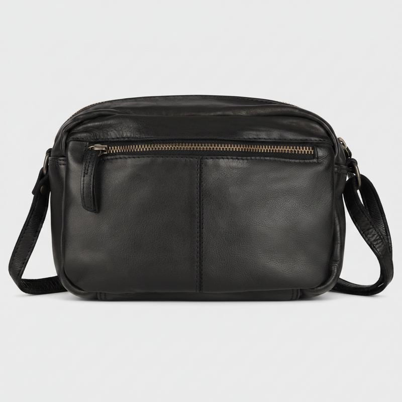 MET Premium Leather Crossbody Bag. Compact Utility Explorer-10