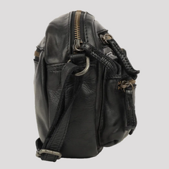 MET Premium Leather Crossbody Bag. Compact Utility Explorer-11