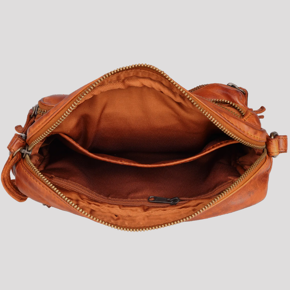 MET Premium Leather Crossbody Bag. Compact Utility Explorer-4
