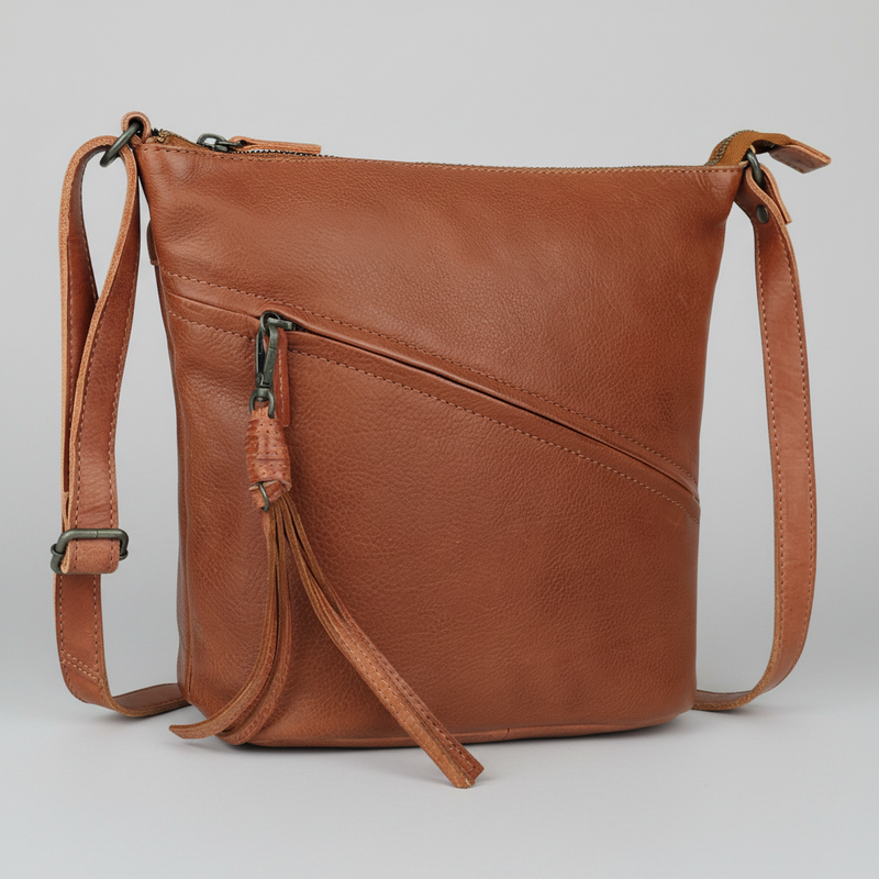 MET Premium Leather Crossbody Bag. Sleek Urban Organiser-1
