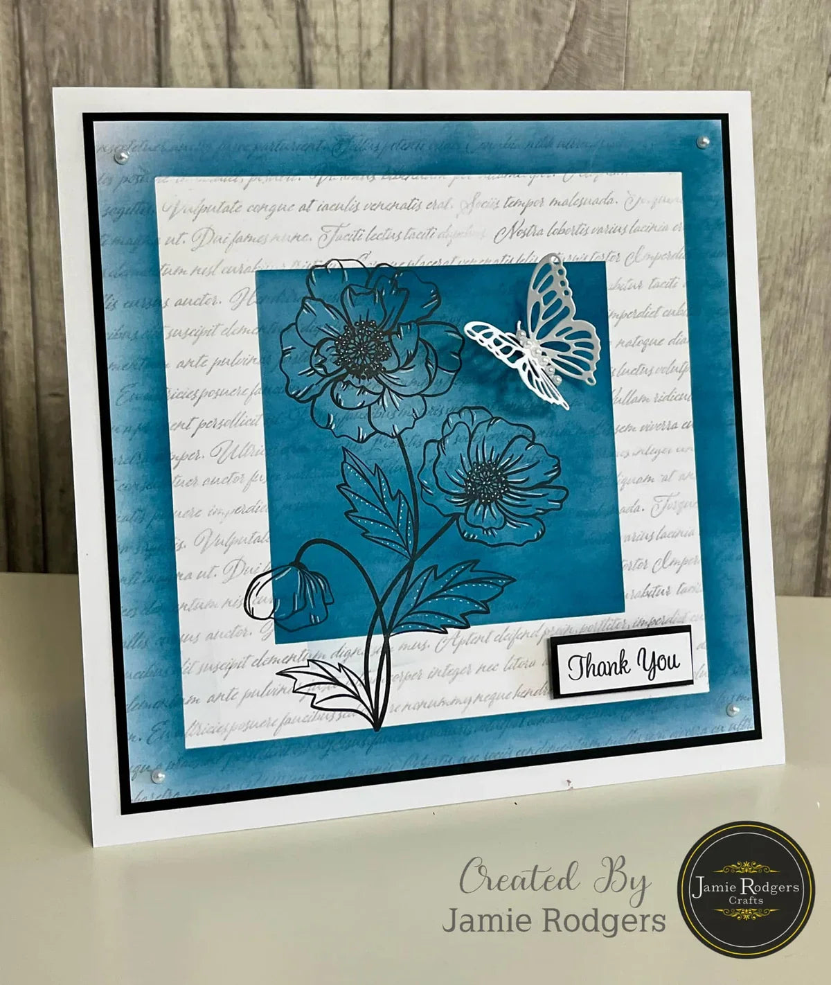 Jamie Rodgers Crafts - Square Frames Stencil Set-2