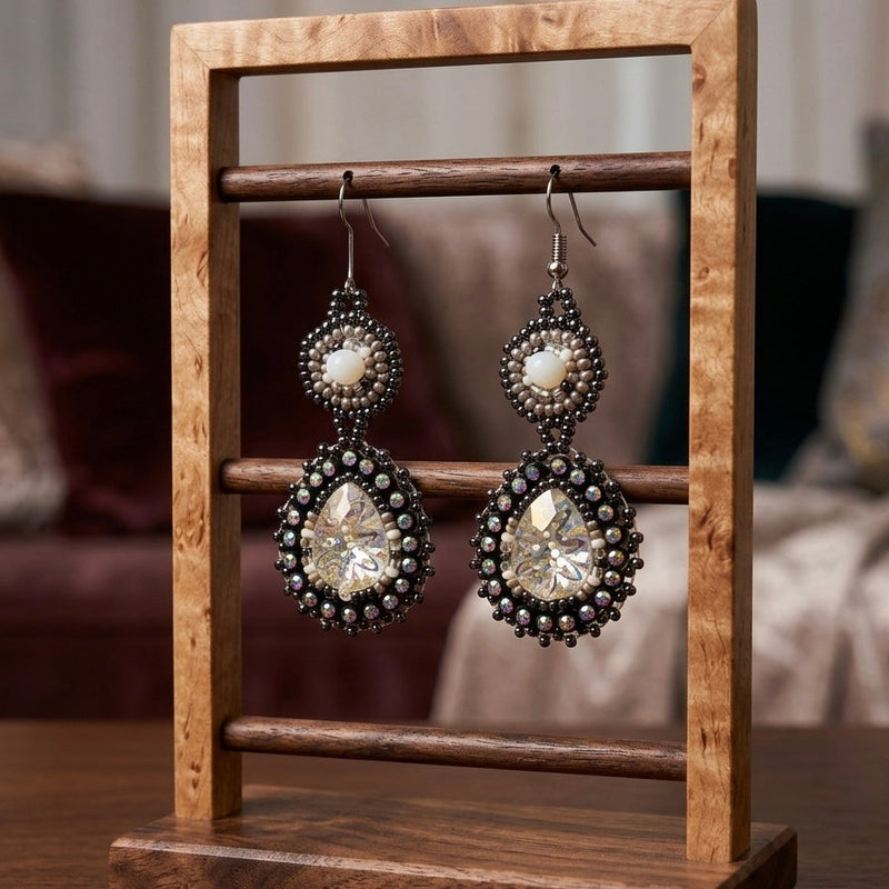 Drop Beaded Earrings(8)-4