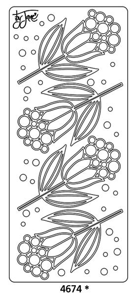Peel Off Sticker -Candi Flower 3 Jane-1