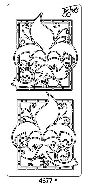Peel Off Sticker -Vine Leaf-1