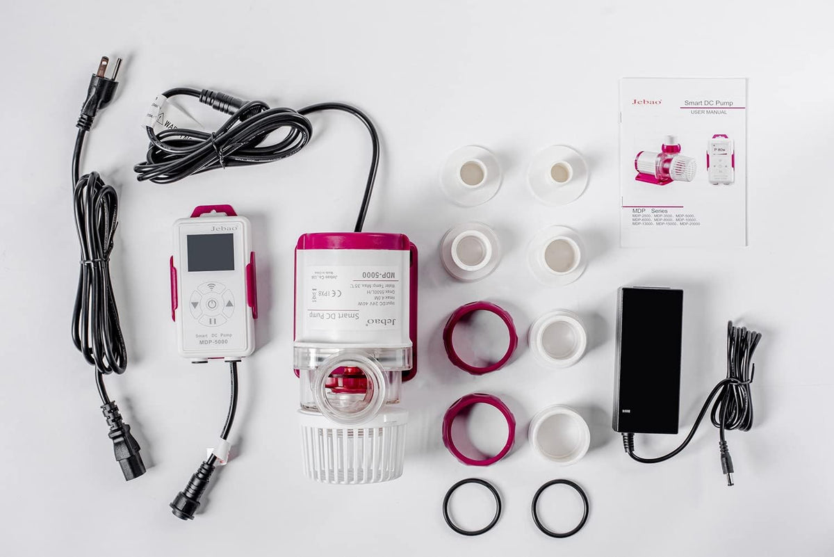 Pompe CC intelligente Jebao MDP avec contrôleur à écran LCD-3