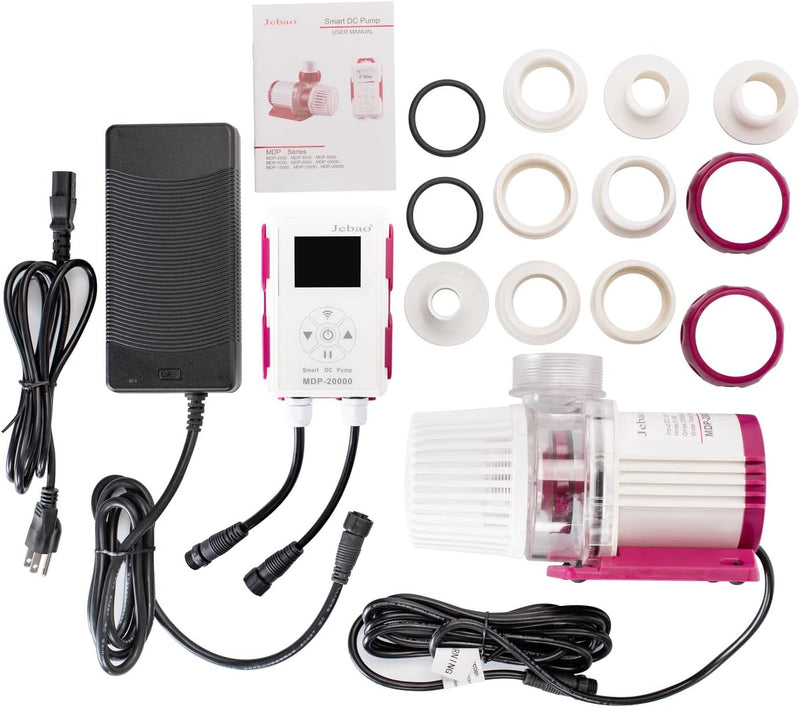 Pompe CC intelligente Jebao MDP avec contrôleur à écran LCD-9