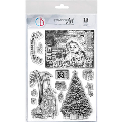 Ciao Bella Tampons Transparents 15x20cm Croire En Noël-1