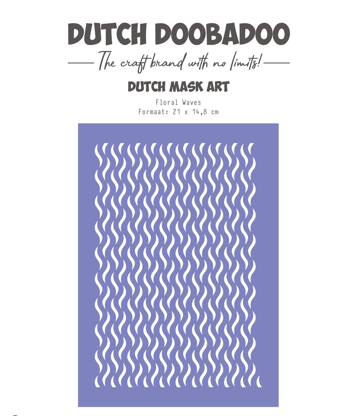 Dutch Doobadoo DDBD Dutch Mask Art Vagues Florales A5-1