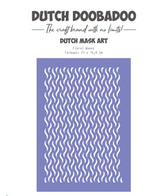 Dutch Doobadoo DDBD Dutch Mask Art Vagues Florales A5-1