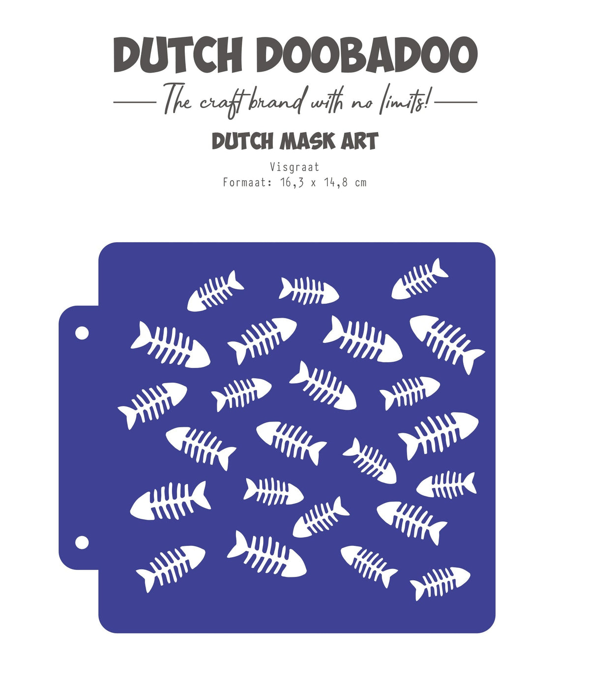 Dutch Doobadoo DDBD Dutch Mask Visgraat 163x148 mm-1