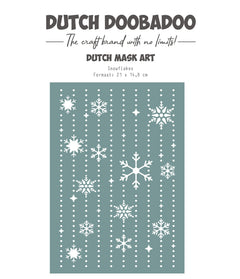 Dutch Doobadoo DDBD Dutch Mask Art Snowflakes A5-1