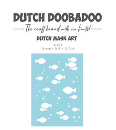 Dutch Doobadoo DDBD Dutch Mask Art Poisson A6-1