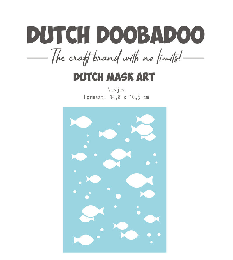 Dutch Doobadoo DDBD Dutch Mask Art Poisson A6-1