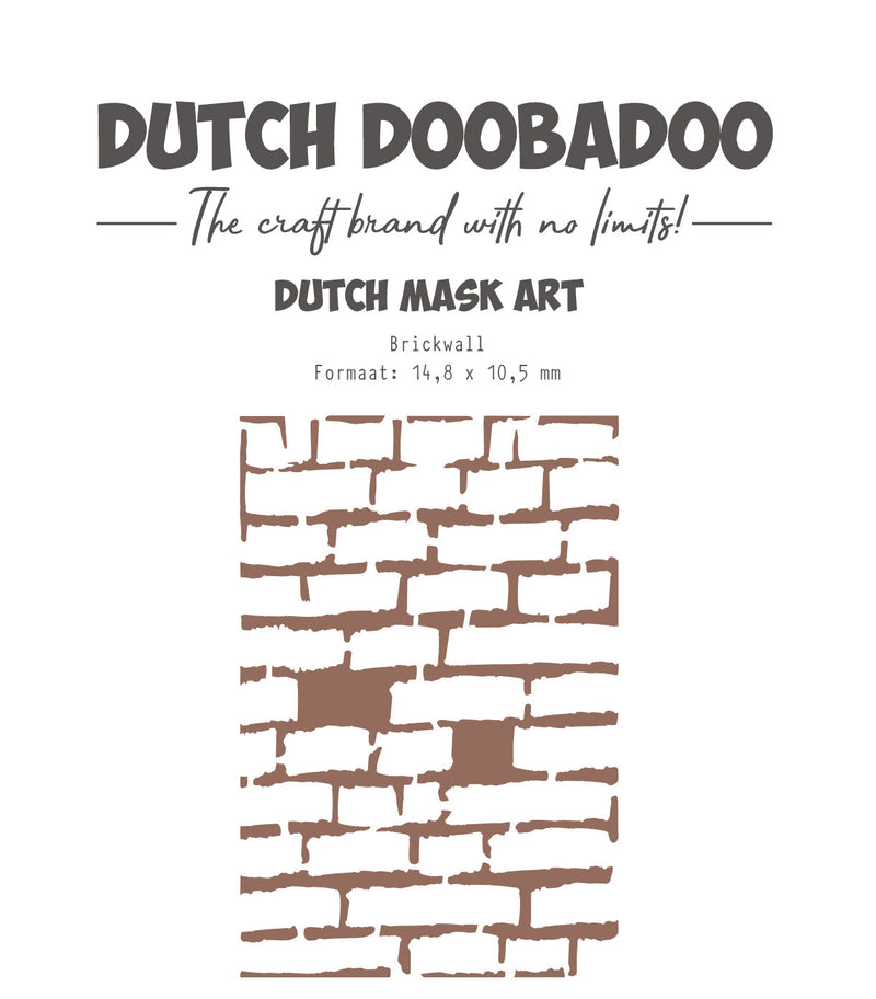 Dutch Doobadoo DDBD Mask Art Brickwall A6-1