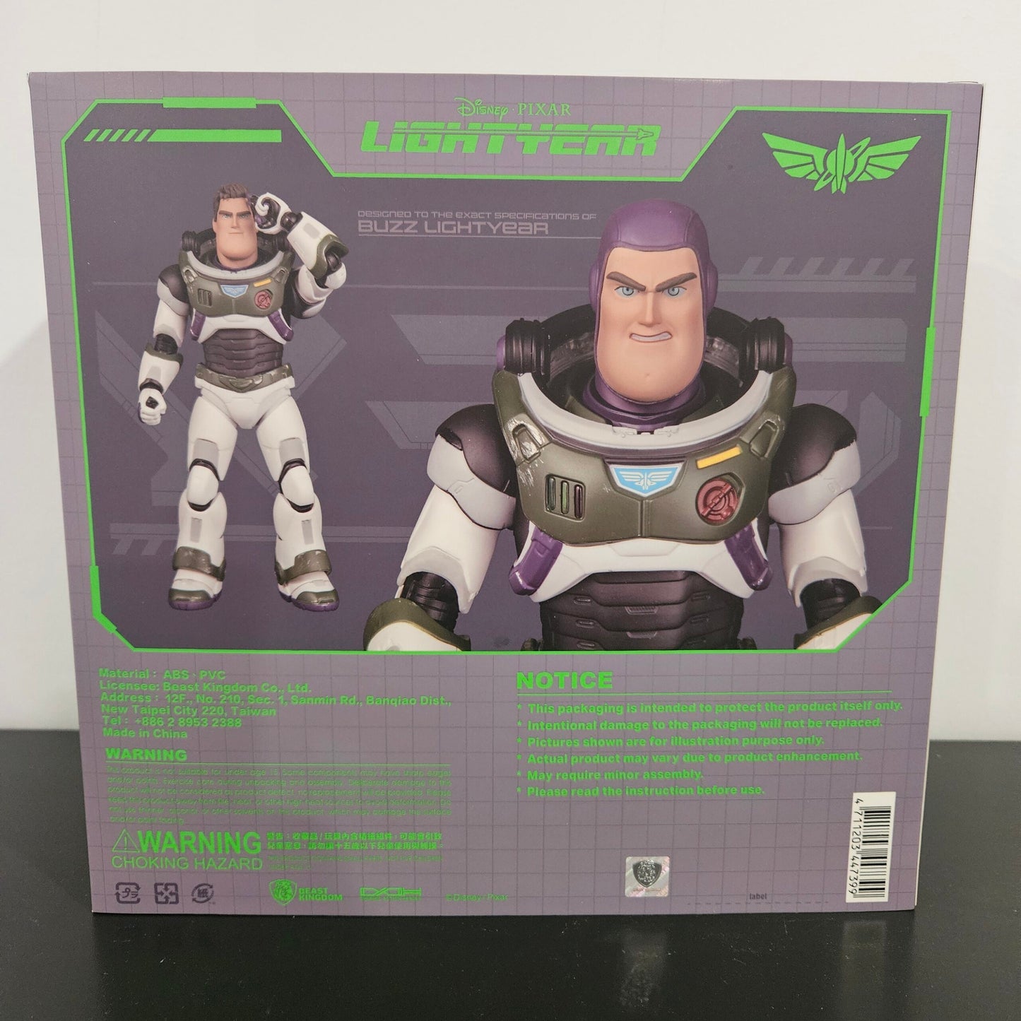 Beast Kingdom – DAH-076 Buzz Lightyear Alpha Suit – Dynamic 8ction Heroes (UPC: 4711203447399)