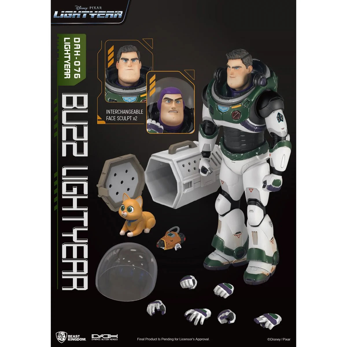 Beast Kingdom – DAH-076 Buzz Lightyear Alpha Suit – Dynamic 8ction Heroes (UPC: 4711203447399)