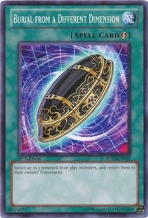 Burial from a Different Dimension (SDLS-EN029) - Structure Deck: Lost Sanctuary 1st Edition-1