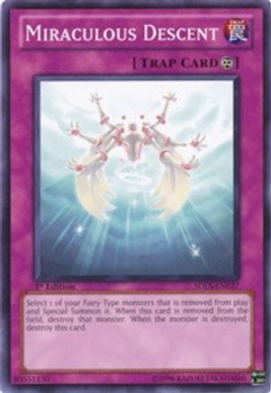 Miraculous Descent (SDLS-EN037) - Structure Deck: Lost Sanctuary 1st Edition-1